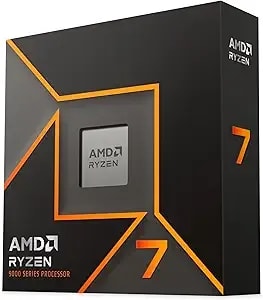 Amd Ryzen™ 7 9700x 8-Core, 16-Thread Unlocked Desktop Processor