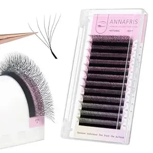 6d Premade Fan W Shape Eyelash Extensions 0.07 D Curl 8-15mm Mix Volume Self Fanning False Lashes Makeup Supplies Professional Use Lash Extension(0.07 D, 8-15mm Mix)