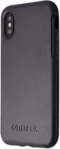 Otterbox Iphone Xs And Iphone X Symmetry Series Case - Black, Ultra-Sleek, Wireless Charging Compatible, Raised Edges Protect Camera & Screen
