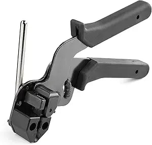 Metal Cable Tie Tool - Metal Zip Tie Tightener Tool - Stainless Steel Cable Tie Installation Gun - Tensioning & Cutting Zip Ties Tool - Tensioner & Cutter For Metal Tie Wrap (Cbmmcttool)
