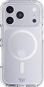 tech21 Evocrystal With Magsafe For Apple Iphone 17 Pro Metallic Silver