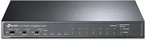 Tp-Link Tl-sl1311mp 8 Port 10/100mbps Fast Ethernet Poe Switch 8 Poe+ Ports 124w, W/ 2 Uplink Gigabit Ports + 1 Sfp Port Poe Recovery Extend & Isolation Mode