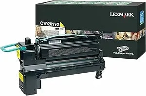 Lexmark c792x1yg Yellow Extra High Yield Return Program Print Cartridge Toner