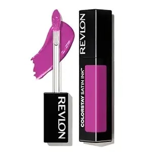 Revlon Colorstay Satin Ink Liquid Lipstick, Longwear Rich Lip Colors, Formulated With Black Currant Seed Oil, 011 Own It, 0.17 Fl Oz