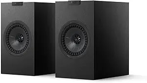 Kef q1 Meta Bookshelf Speaker (Black, Pair)