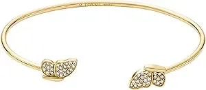 Fossil Women'S Stainless Steel Gold-Tone Bangle Bracelet