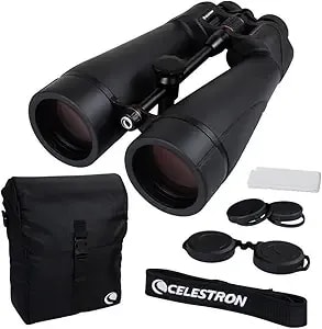 Celestron – Skymaster Pro Ed 20x80 Binocular – Astronomy Binocular With Ed Glass – Large Aperture For Long Distance Viewing – Fully Multi-Coated Xlt Coating – Tripod Adaptable – Carrying Case Included