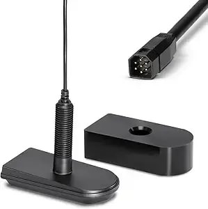 Humminbird Plastic Thru Hull Transducer For Helix With Dual Beam Sonar, Mega Side/Down Imaging – Xpth 9 20 Msi T