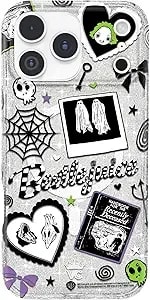 Velvet Caviar Case For Iphone 17 Pro Max - Compatible With Magsafe - 10ft Drop Tested - Protective Designer Cases - Beetlejuice Ghost With The Most