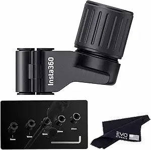 insta360 Ski Pole Mount For Action Cameras, Compatiable x3/ Ace/Ace Pro/One Rs/x2, Gopro hero12/11/10/9, Dji Osmo Action 4/3/2 (Ski Pole Mount Only), Black, Cinsbavq-alt4