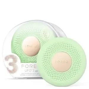 Foreo Ufo 3 Go Travel-Friendly Face Mask Skincare Device - Face Moisturiser - Anti-Aging - Red Light - Warming - Facial Massage - Compact - App-Connected - Pistachio