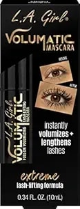 L.A. Girl Volumatic Mascara, Ultra Black gms651