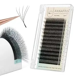 5d Premade Fan W Shape Eyelash Extensions 0.07 D Curl 10mm Volume Self Fanning False Lashes Makeup Supplies Professional Use Lash Extension(0.07 D, 10mm)
