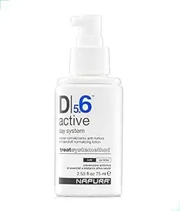 Napura d5.6 Anti Dandruff Treatment With Tea Tree Oil, Salicylic Acid And Zinc (2.53 Fl Oz) - Natural Dry Itchy Scalp Leave In Conditioner Spray For Women And Men