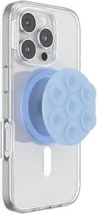 Popsockets Phone Grip For Magsafe, Magnetic Holder, Phone Stand, Suck-Up - Frost