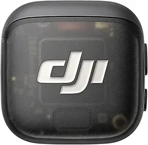 Dji Mic 3 Transmitter, Wireless Mini Microphone For Iphone/Camera/Android, Lightweight & Intuitive, Lavalier Microphone, 32-Bit Float, Integrated Timecode, Vlog, Interview, Streaming