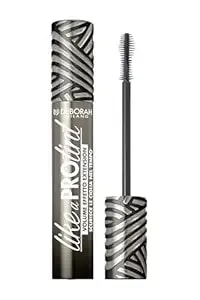 Deborah Mascara Like A Pro, Tinta Ciglia Semipermanente, Volume Extetion Mascara Effect Black 13 Ml (0.43 Fl Oz) 1 Unit - Made In Italy [Italian Import]