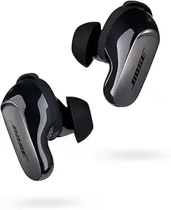 Bose Quietcomfort Ultra True Wireless Noise Cancelling In-Ear Earbuds - Black (Renewed)