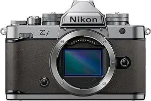 Nikon Zf 24.5mp Full Frame Mirrorless Camera With 273-Point Hybrid Af And 5-Axis Stabilization (Silver & Stone Gray)