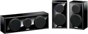 Yamaha Ns-p150 Center/Surround, Speaker Package (3), Black