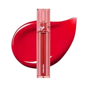 Tonymoly Perfect Lips Shocking Lip Tint – Long Lasting Semi-Permanent Lip Stain With Moisturizing Formula, n05 Petal Shocking, 0.37 Fl Oz