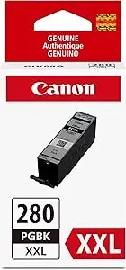 Canon Pgi-280xxl Genuine Pigment Black Ink Tank, Compatible With tr8520, ts9120,ts8120, ts6120, ts9521c/A, ts9520/A, ts8220, ts6220, ts8320, ts6320, ts702/A, And tr8620/A Series Printers