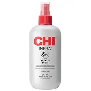 Chi Keratin Mist, Strengthening Hair Spray For Restoring Softness & Protecting Against Heat Damage, Paraben-Free, 12 Oz