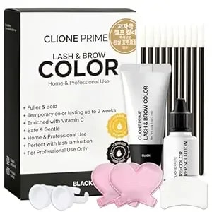 Korean Eye Brow Color Kit - Eye Lash Color Kit Brow Color For Eyebrows Lash Color Black