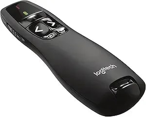 Wrls Presenter r400 50ft Range Red Laser Pointer/Receiver/Case