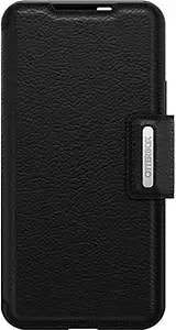 Otterbox Strada Case For Samsung Galaxy s22+, Shockproof, Drop Proof, Premium Leather Protective Folio With Two Card Holders, 3x Tested To Military Standard, Black