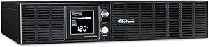 Cyberpower or1500pfcrt2u Pfc Sinewave Battery Backup And Surge Protector, 1500va/1050w, 8 Outlets, Avr, 2u Rack/Tower, Ul Certified
