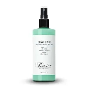 Baxter Of California Shave Tonic For Men - Non-Drying - Hydrate & Strengthen - Aloe Extract And Eucalyptus - 4 Fl Oz.