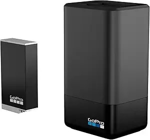 Gopro Dual Battery Charger + Enduro Battery (Max) - Official Gopro Accessory