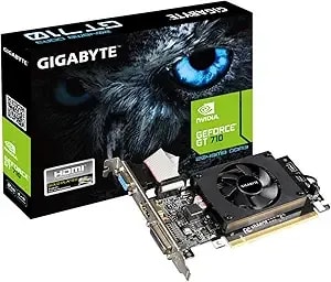 Gigabyte 2gb Ram ddr3 Sdram Video Graphics Cards Gv-n710d3-2gl rev2.0 For Desktop