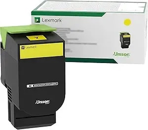 Lexmark 80c1hy0 Yellow High Yield Return Program Toner