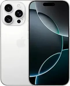Apple Iphone 16 Pro Max, 256gb, White Titanium - Locked To Verizon (Renewed)