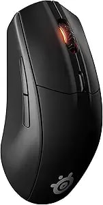 Steelseries Rival 3 Wireless Gaming Mouse – 400+ Hour Battery Life – Dual Wireless 2.4 Ghz And Bluetooth 5.0 – 60 Million Clicks – 18,000 Cpi Truemove Air Optical Sensor,Black