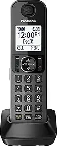 Panasonic Kx-tgfa30m Dect 6.0 Additional Digital Cordless Handset For Kx-tgf38 Series, Metal