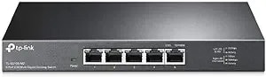 Tp-Link Tl-sg105-m2 - 5 Port Multi-Gigabit Unmanaged Network Switch, Ethernet Splitter, 2.5g Bandwidth, Plug & Play, Desktop/Wall-Mount, Fanless Metal Design, Free Expert Help