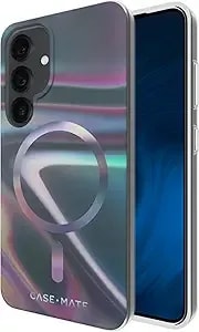 Case-Mate Soap Bubble Samsung Galaxy s25 Case [Magnetic And Wireless Charging] - Stylish Phone Cover W/ 12ft Drop Protection - Premium Phone Case For Samsung Galaxy s25 6.2" - Iridescent