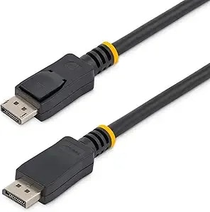 Startech.Com 15ft (4.6m) Displayport 1.2 Cable - 4k X 2k Ultra Hd Vesa Certified Displayport Cable - Dp Video/Display Cord - Latching Dp Connectors