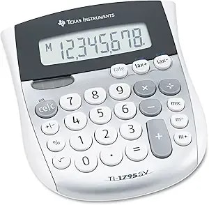 Texas Instruments Ti-1795sv Minidesk Calculator
