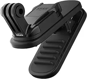 Gopro Magnetic Swivel Camera Mount Clip - Official Accessory, Black