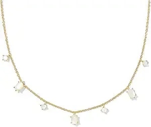 Kendra Scott Womens Cailin Delicate Strand Necklace