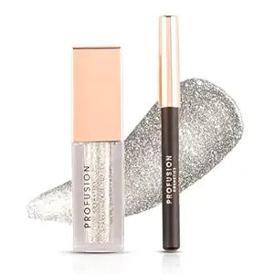 Profusion Cosmetics Crimson 2-Piece Eye Shimmer And Eye Liner Set, Lightweight And Smooth For Radiant Eye Makeup