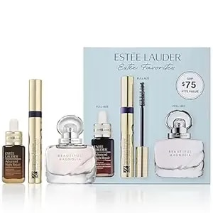 EstéE Favorites Gift Set - Amazon Exclusive 3-Piece Set With Full-Size Advanced Night Repair Serum, Full-Size Sumptuous Extreme Mascara & Beautiful Magnolia Fragrance