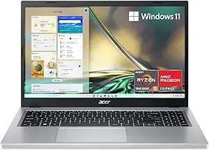 Acer Aspire 3 a315-24p-r2sc Slim Laptop - 15.6" Full Hd Ips Display - Amd Ryzen 5 7520u Quad-Core Processor - Amd Radeon Graphics - 8gb lpddr5 - 256gb Nvme Ssd - Wi-Fi 5 - Windows 11 Home