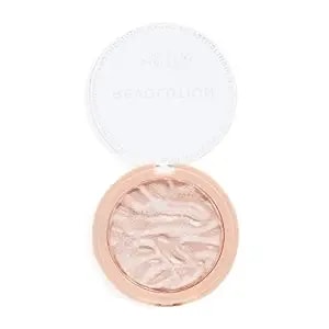 Revolution, Reloaded Pressed Powder Highlighter, Intensely Pigmented For A High-Impact Dewy Finish, Dare To Divulge, 0.22 Oz