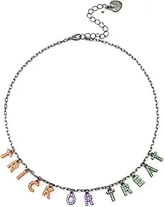 Betsey Johnson Women'S Halloween Trick Or Treat Bib Necklace