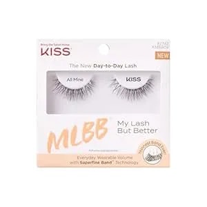 Kiss My Lash But Better, False Eyelashes, 'All Mine', 10mm, Includes 1 Pair Of Lash, Easy To Apply, Reusable Lash Clusters